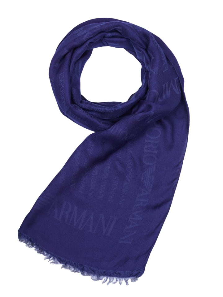 Schal für Herren in blau