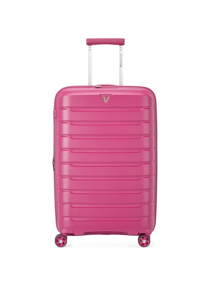 B-Flying Move 4 Rollen Trolley 68 cm mit Dehnfalte magenta