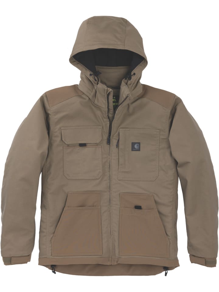 Jacke Braddock in oliv/braun