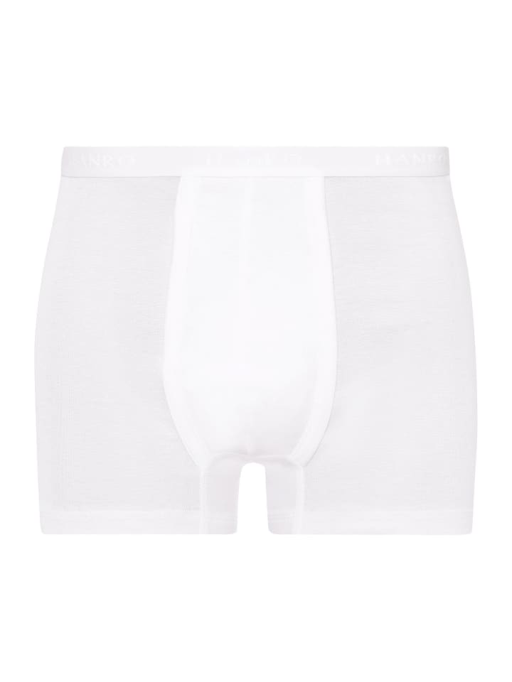 Retro Pants Cotton Pure in white
