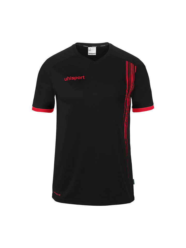 Trainings-T-Shirt Impulse in schwarz/rot
