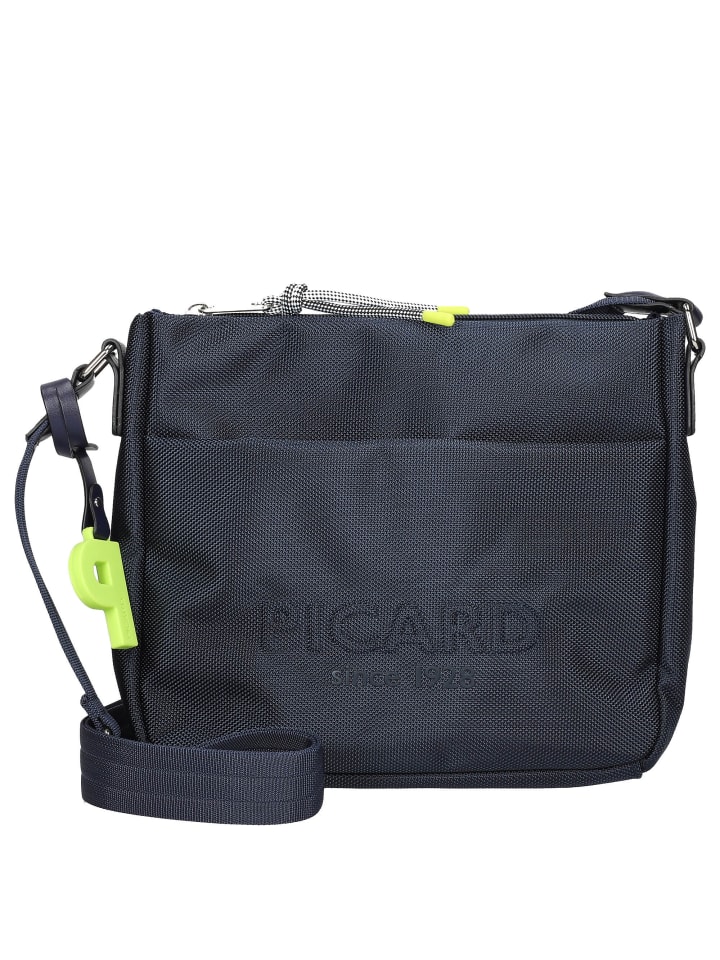 Lucky One - Schultertasche 24 cm (black) in navy