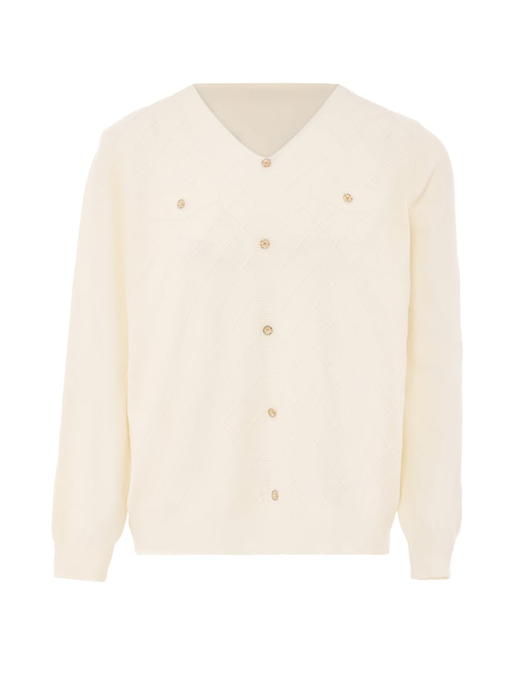 Women Sweater in Wollweiss