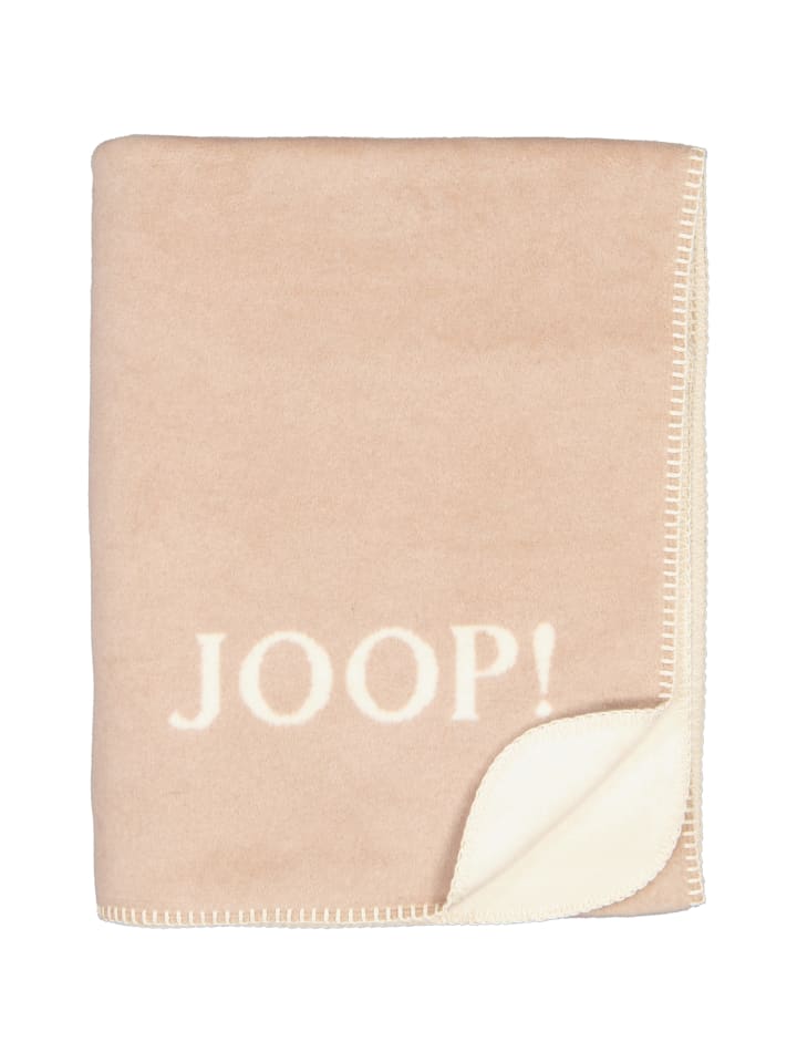 JOOP! Wohndecken Uni-Doubleface Nude-Pergament in Nude-Pergament