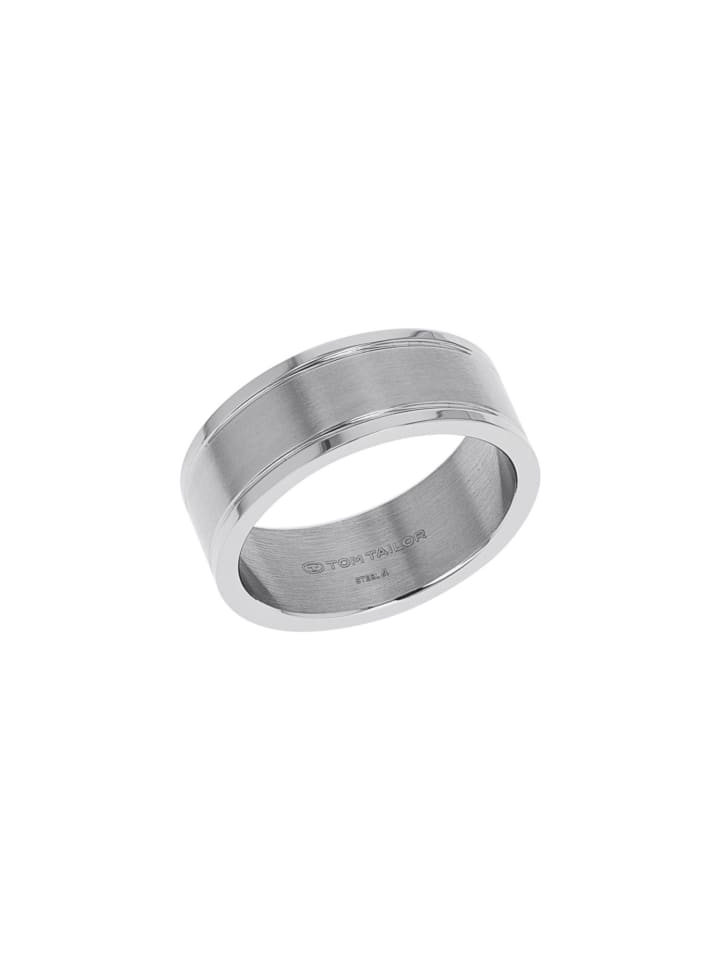 Ring Edelstahl in silber