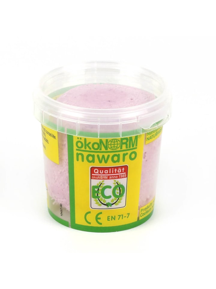 SOFT-Knete nawaro, Becher 150g - rosa - ab 2 Jahren