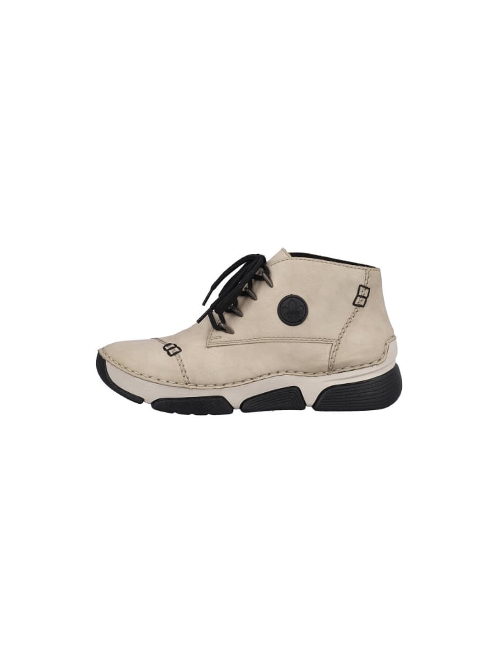 Schnürboot in beige