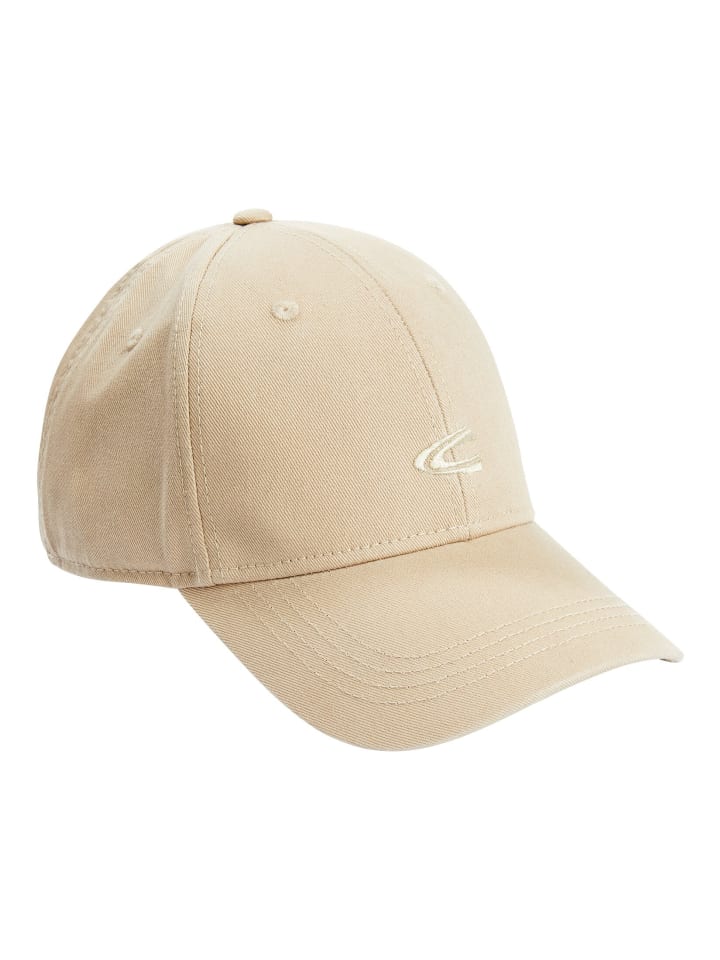 Cap aus Baumwolle in Sand