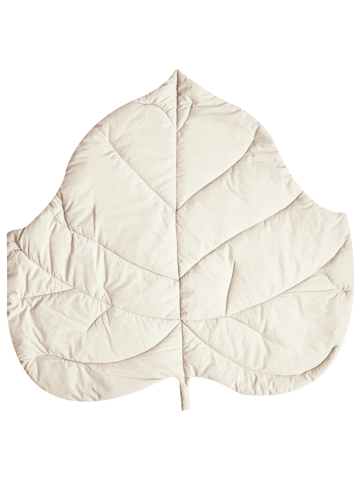 Krabbelmatte HELIKON in Weiß - (W) 110 x (H) 3 x (L) 110 cm