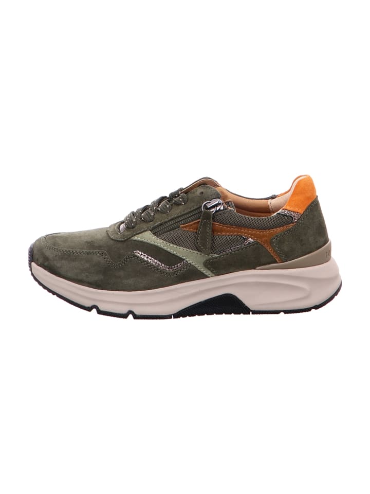 Komfort Schnürschuhe in Grün