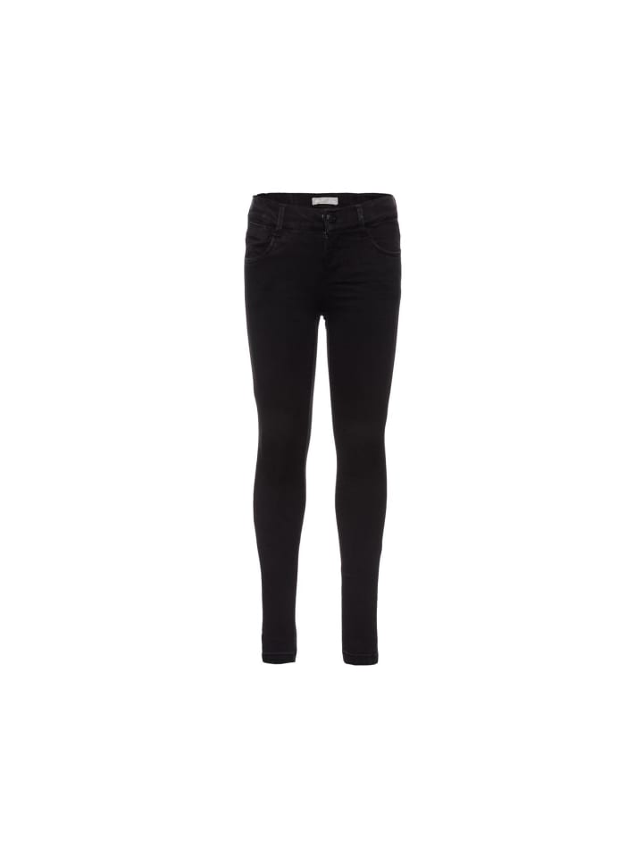 Mädchen Jeans mit Stretchanteil in Schwarz
