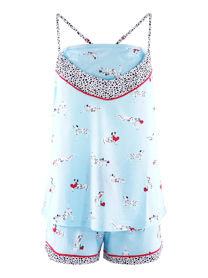 Pyjama WOOF in Aqua