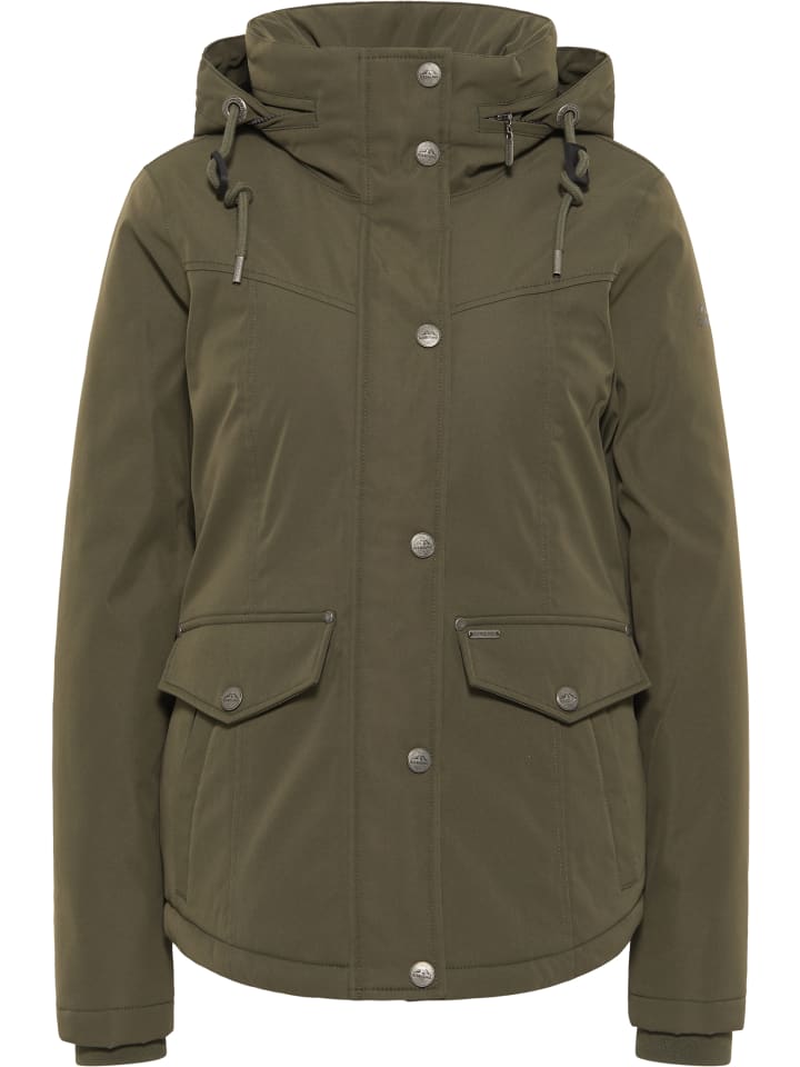 Damen Winterjacke in Oliv