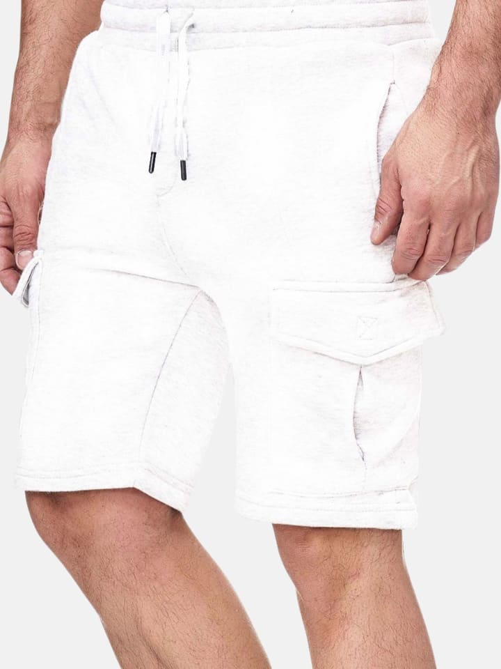 Cargo Sweatshorts "18605" - Shorts - in Weiß