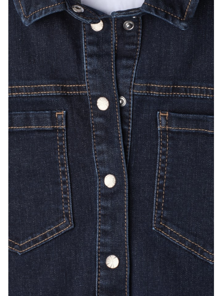 Kleid in marine - 0001