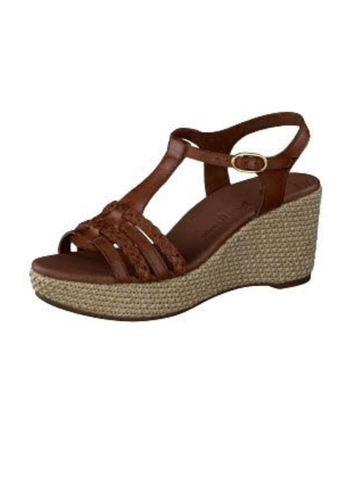 Sandaletten in cognac