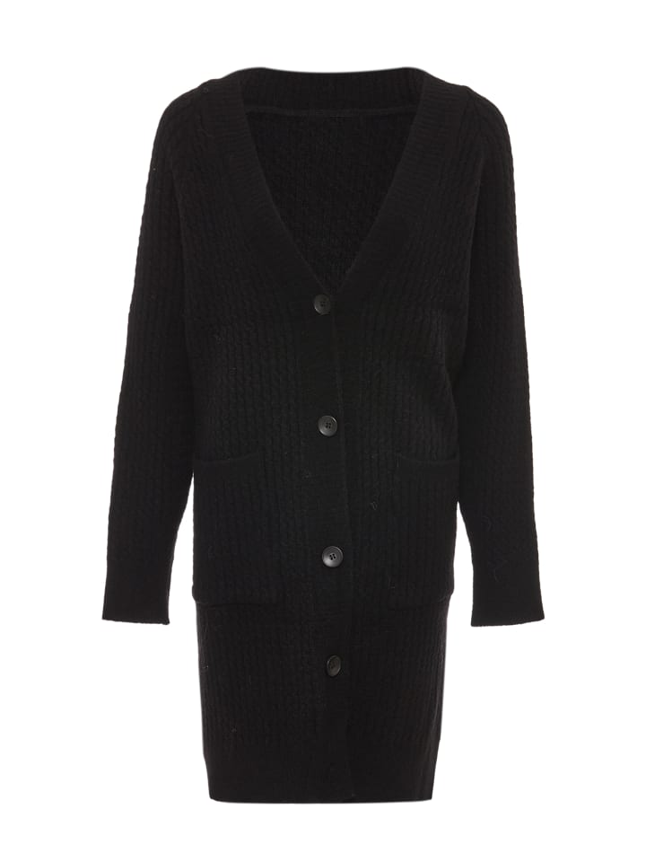 Women Strickjacke in Schwarz