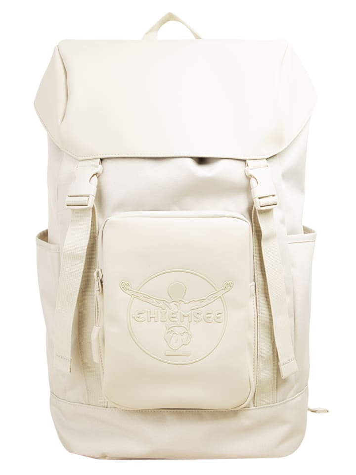 Rucksack TRACK "N" DAY Materialmix in beige