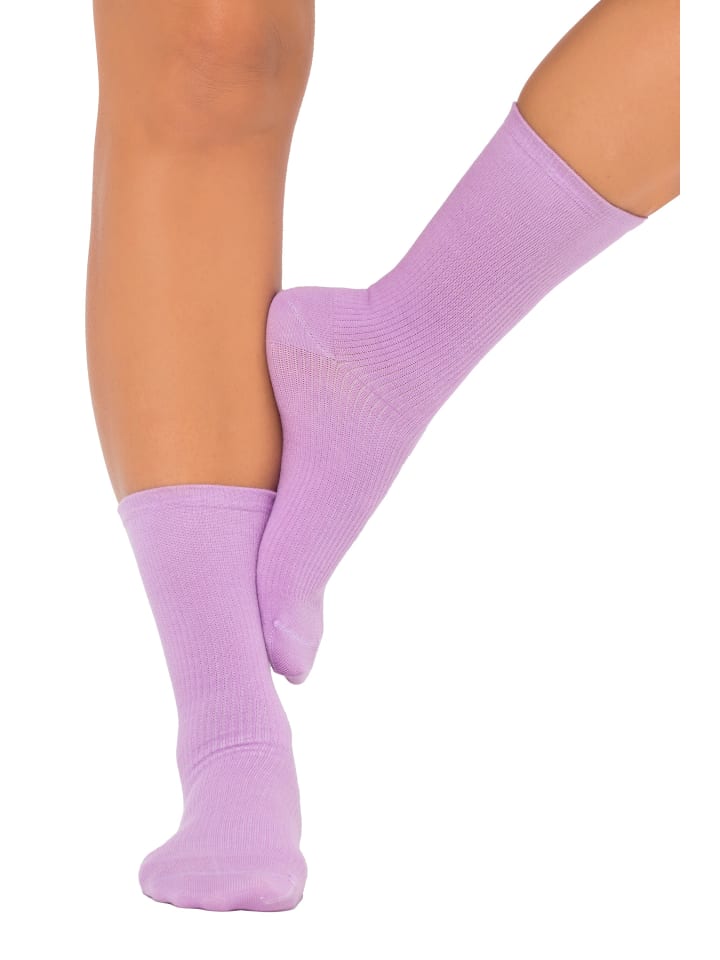 Socken in helllavendel