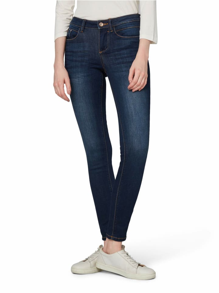 Skinny Fit Jeans für Damen in graphite