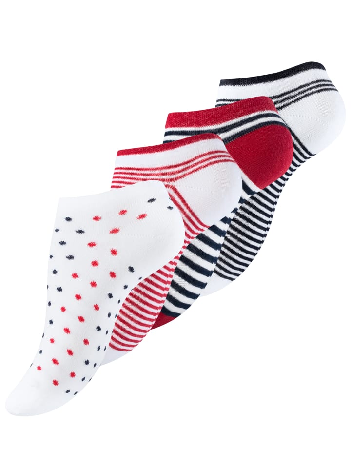 Sneaker Socken 8 Paar, "Maritim" in Bunt