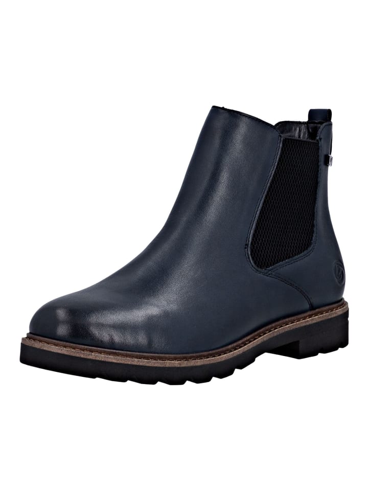 Stiefelette Blau/Schwarz