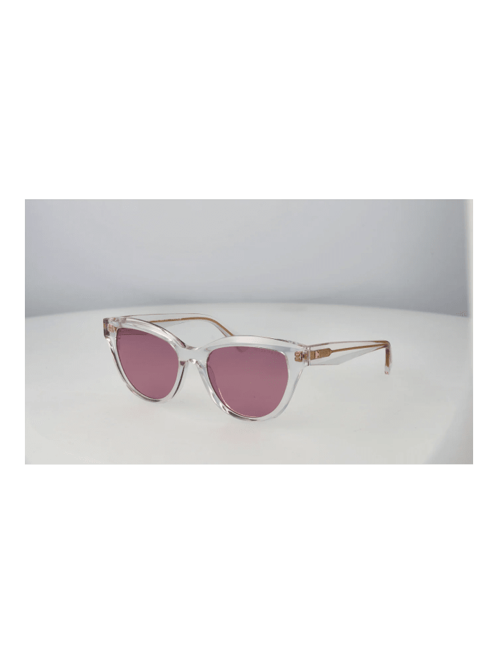 Damen Sonnenbrillen Katzenauge Transparent