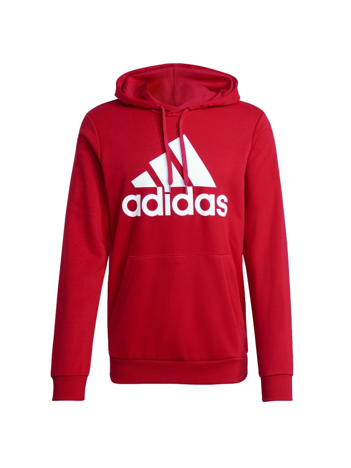 Big Logo Kapuzenpullover in rot