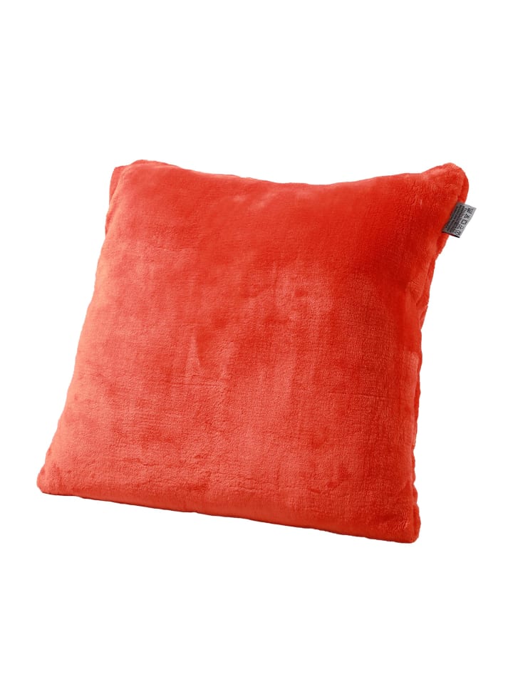 Kissen in terracotta