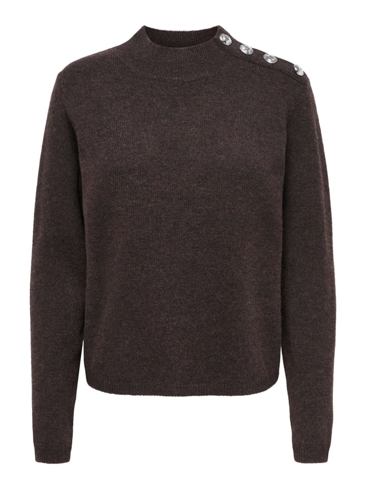 Strickpullover in Coffee Bean