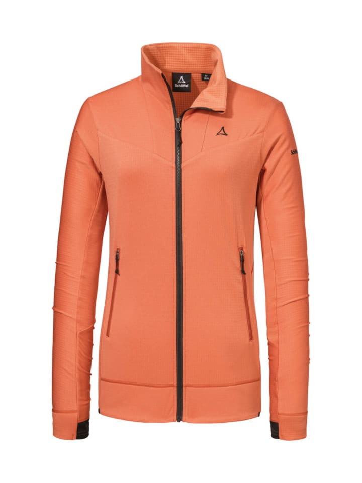Fleecejacke "Fleece Jkt Style Blaueis WMS" in apricot glow