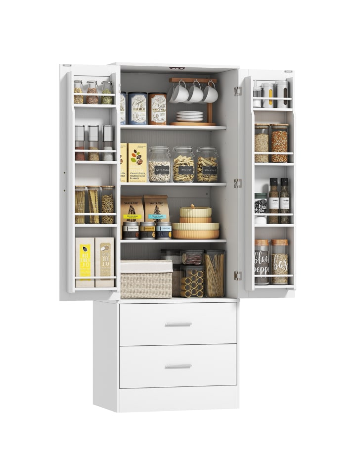 Küchenschrank in Weiß 60L x 40B x 159H cm