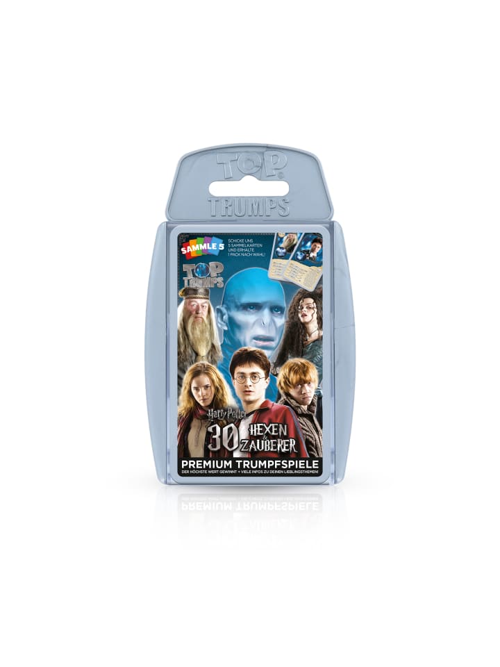 Top Trumps Harry Potter 30 Hexen und Zauberer Quartett Spiel Kartenspiel in bunt