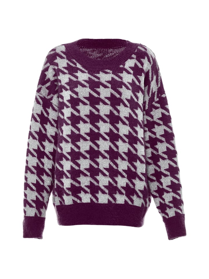 Damen Strickpullover in Lavendel