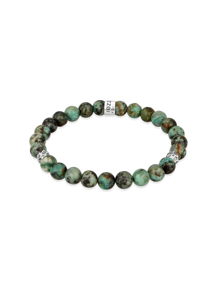 Armband 925 Sterling Silber in Grün