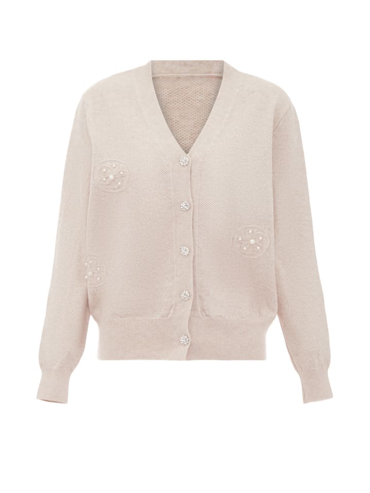 Damen Strickjacke in Beige