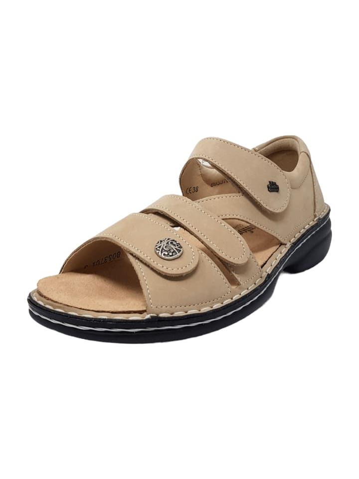 Komfort Sandalen in Beige