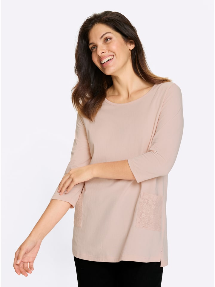 Longshirt in puder