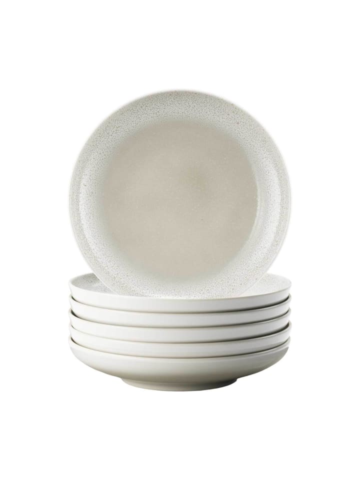 6er Set Suppenteller Sento Home in Aura Cream ø 21,3 cm
