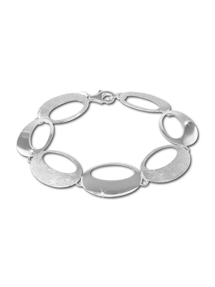 925 Sterling Silber Damen SilberDream Armbänder Retro ca. 19,5cm