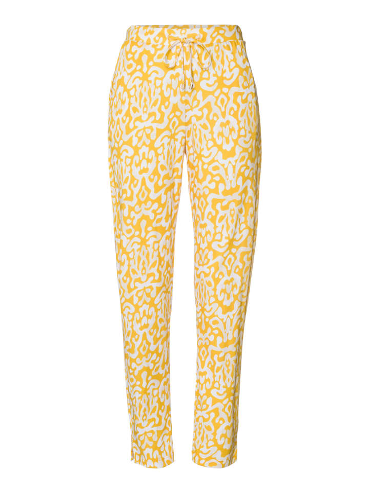 Pyjamahose Sleep & Lounge in golden ornament