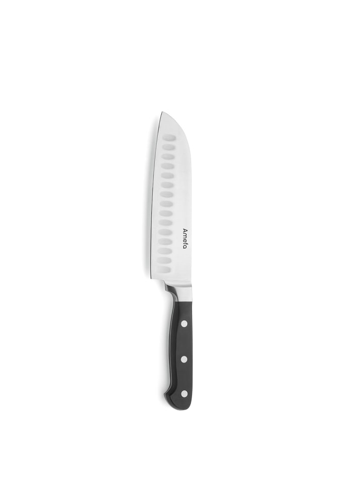 Santokumesser PREMIUM in schwarz