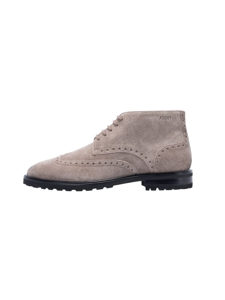 Stiefel 'Velluto Danilo Brogue in Fungi'