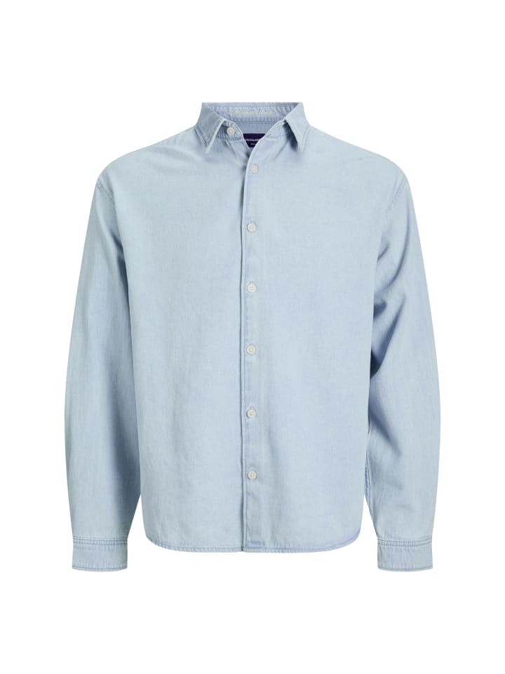 Jeanshemd JORNORREBRO Denim Shirt LS SN in Hellblau