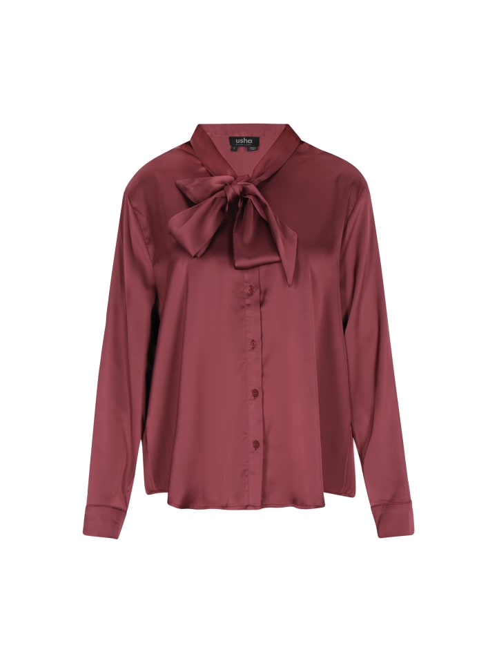 Women Shirt in burgundy