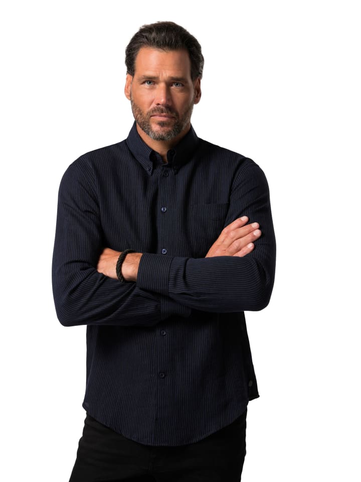 Hemd in navy blau