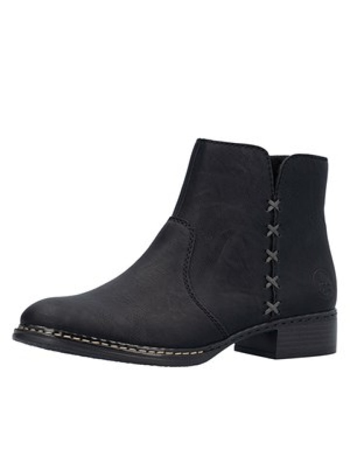 Stiefelette Vork. in Schwarz