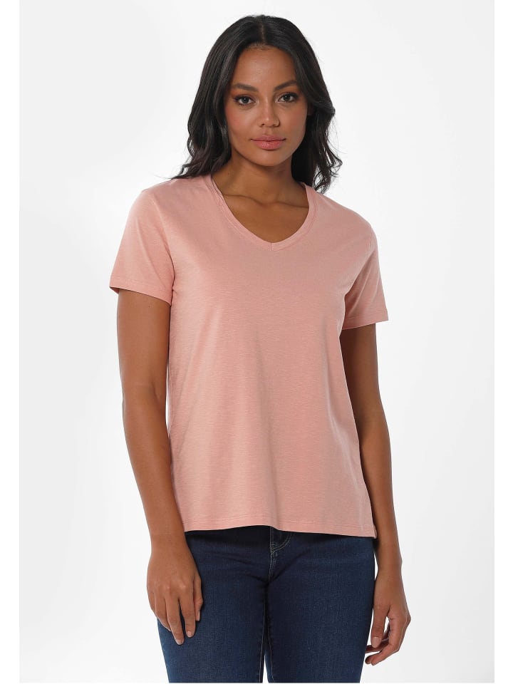 T-Shirt "WCASUAL002" in Lachspink