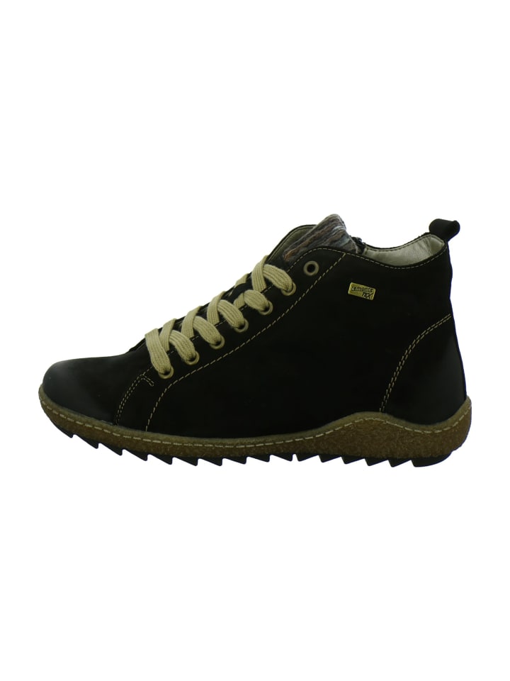 Komfort Stiefeletten in Schwarz