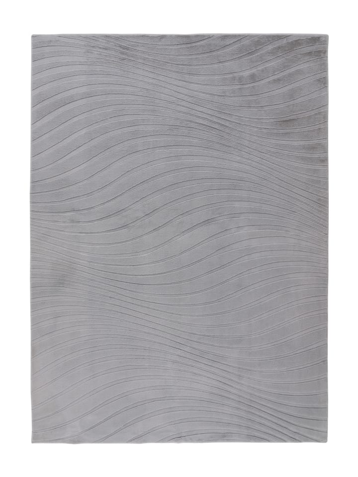 Wohnzimmer Teppich – Kurzflorteppich Kierk 325 in silber